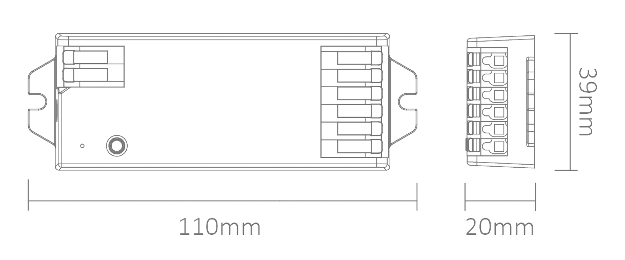 iH series size diagram