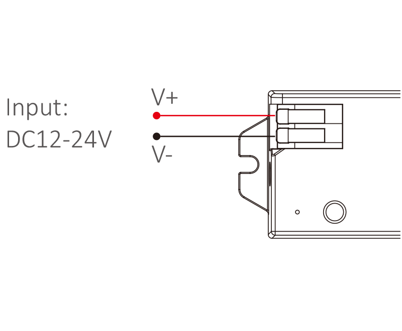 input DC12-24V