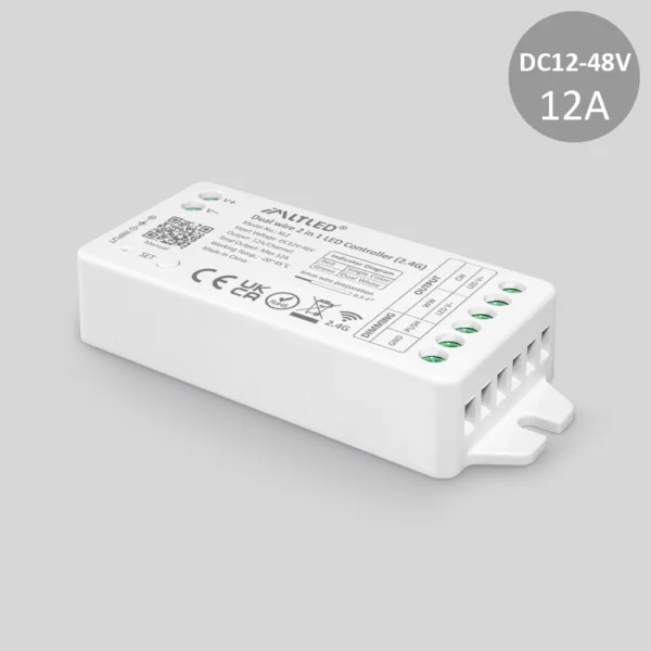 <b>XL2 (12A) </b><br />Dual Wire 2 in 1 LEDController (2.4G)