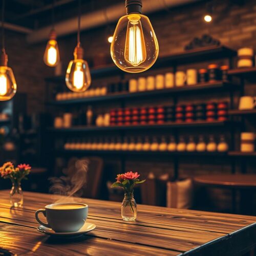Coffee Shop Lighting