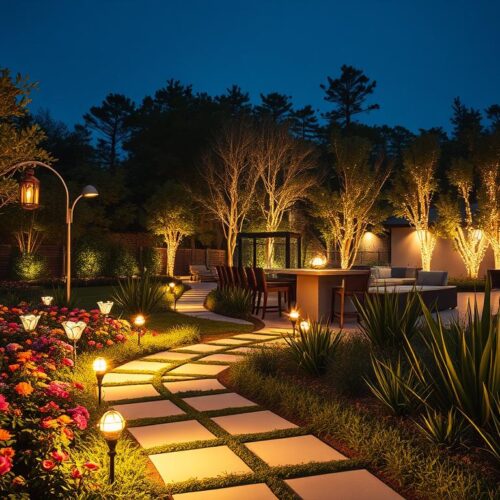 Creative Landscape Lighting