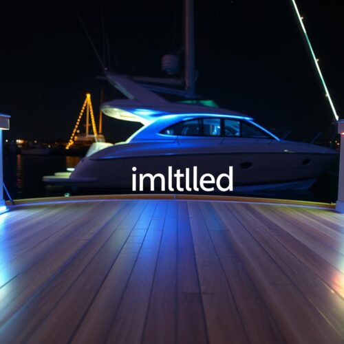 LED Strip Lights On a Boat