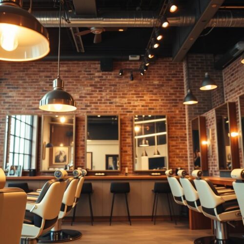 Lighting For A Barber Shop