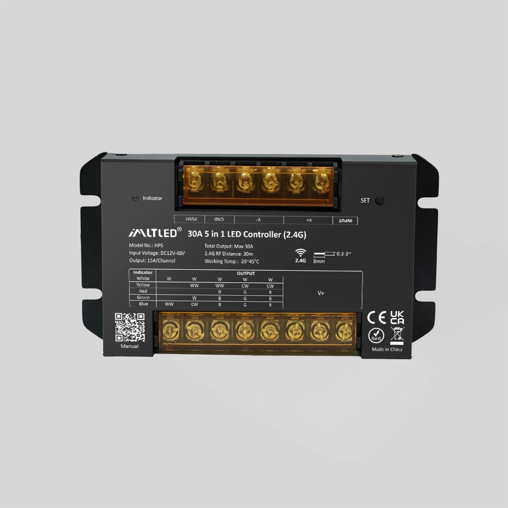 <b>HP5(30A) </b><br />5 in 1 LED Controller (2.4G) - Image 2