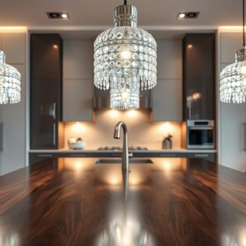 Linear Kitchen Chandeliers
