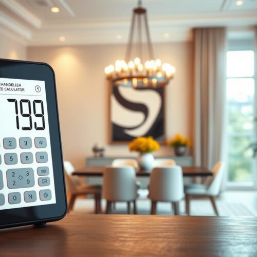 CHANDELIER SIZE CALCULATOR