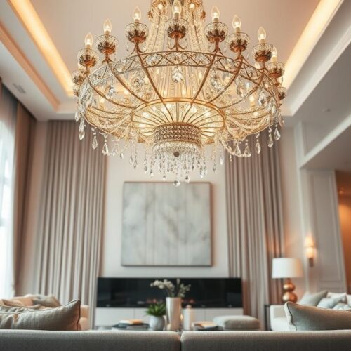 LARGE CHANDELIER
