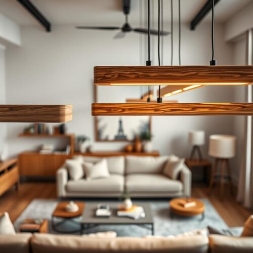 Wooden Linear Lights